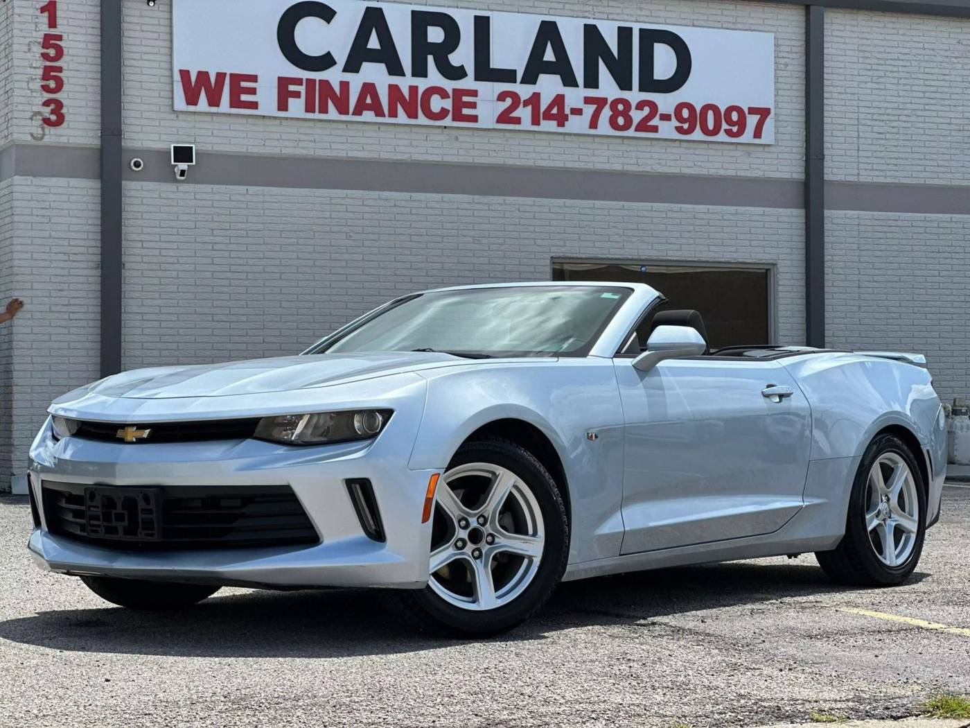 2018 Chevrolet Camaro 1LT — Convertible — 77,725 mi — Dallas, TX