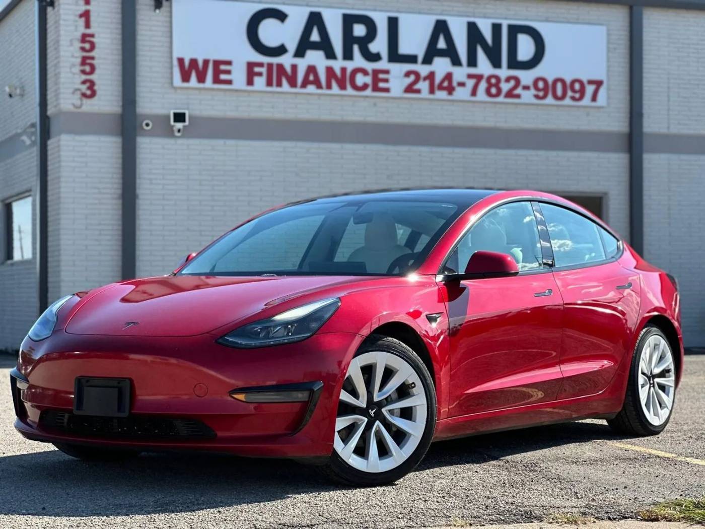 2021 Tesla Model 3 Long Range — Sedan — 166,952 mi — Dallas, TX