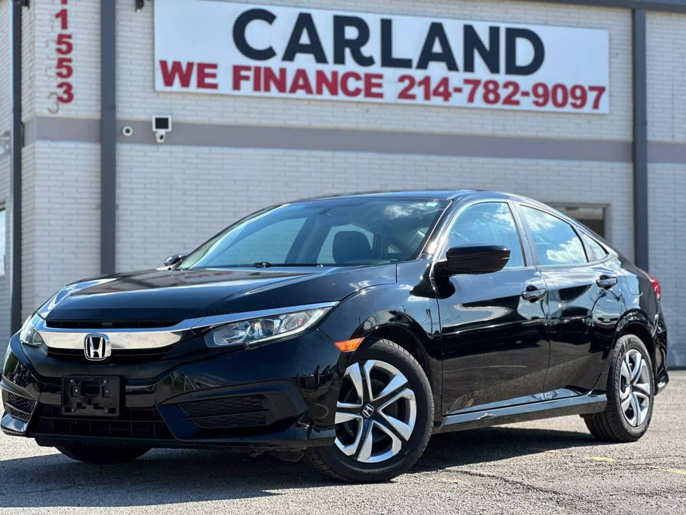 2016 Honda Civic LX — Sedan — 91,907 mi — Dallas, TX