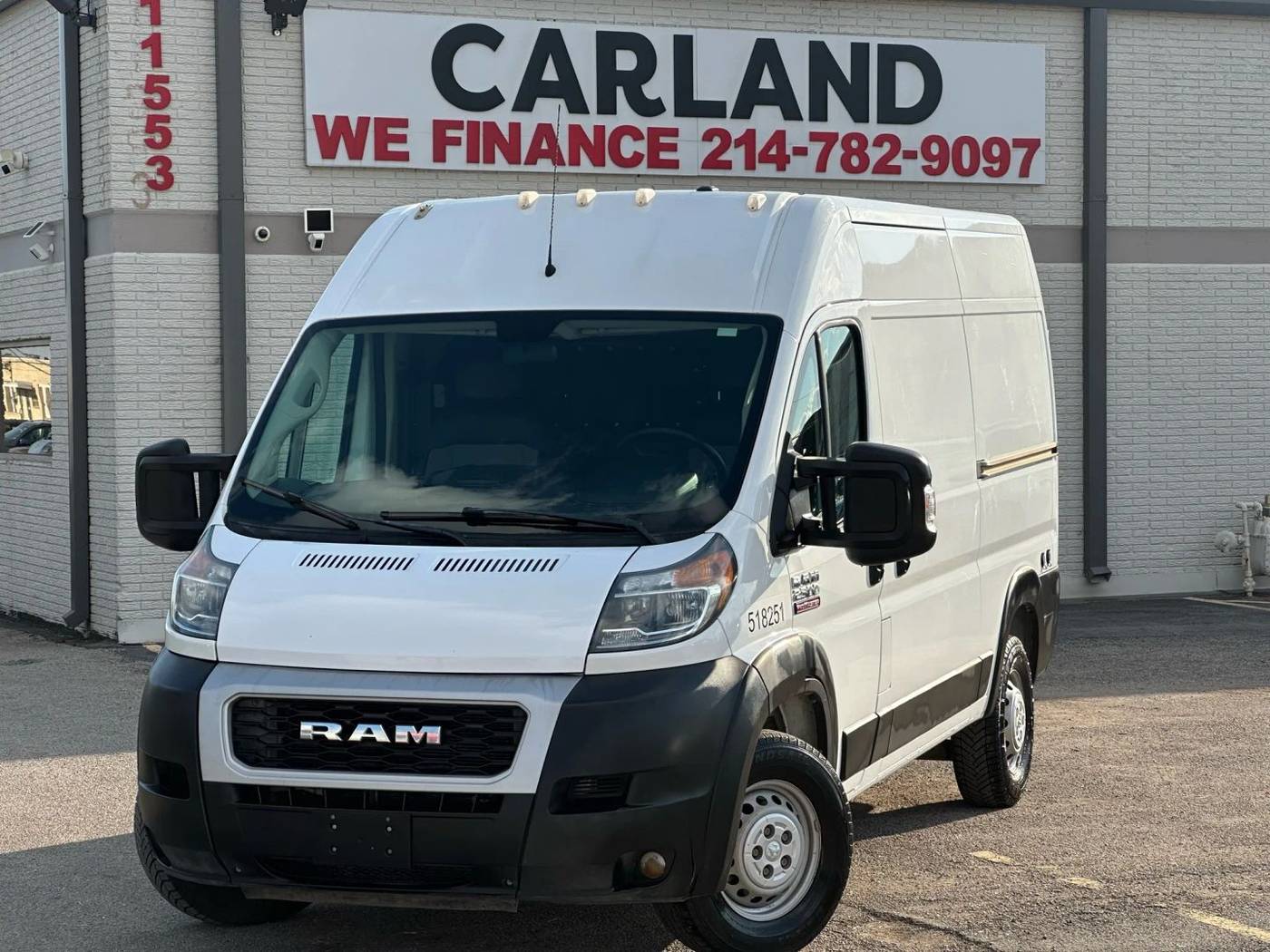 2021 Ram ProMaster Cargo Van 2500 — Cargo Van — 54,965 mi — Dallas, TX