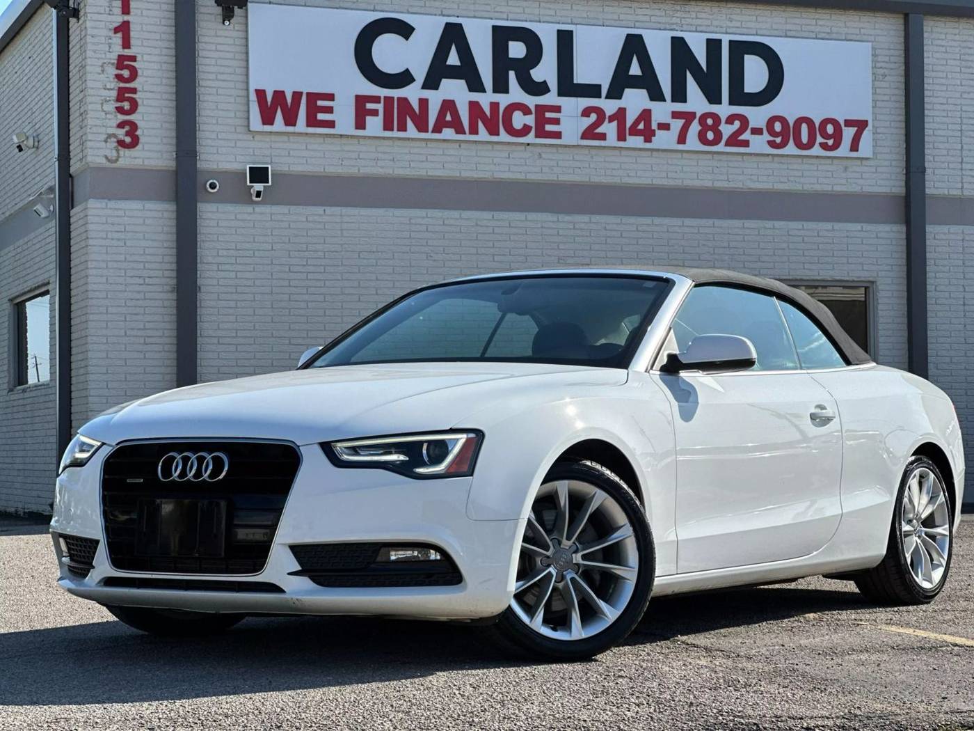 2013 Audi A5 Premium Plus — Convertible — 63,085 mi — Dallas, TX