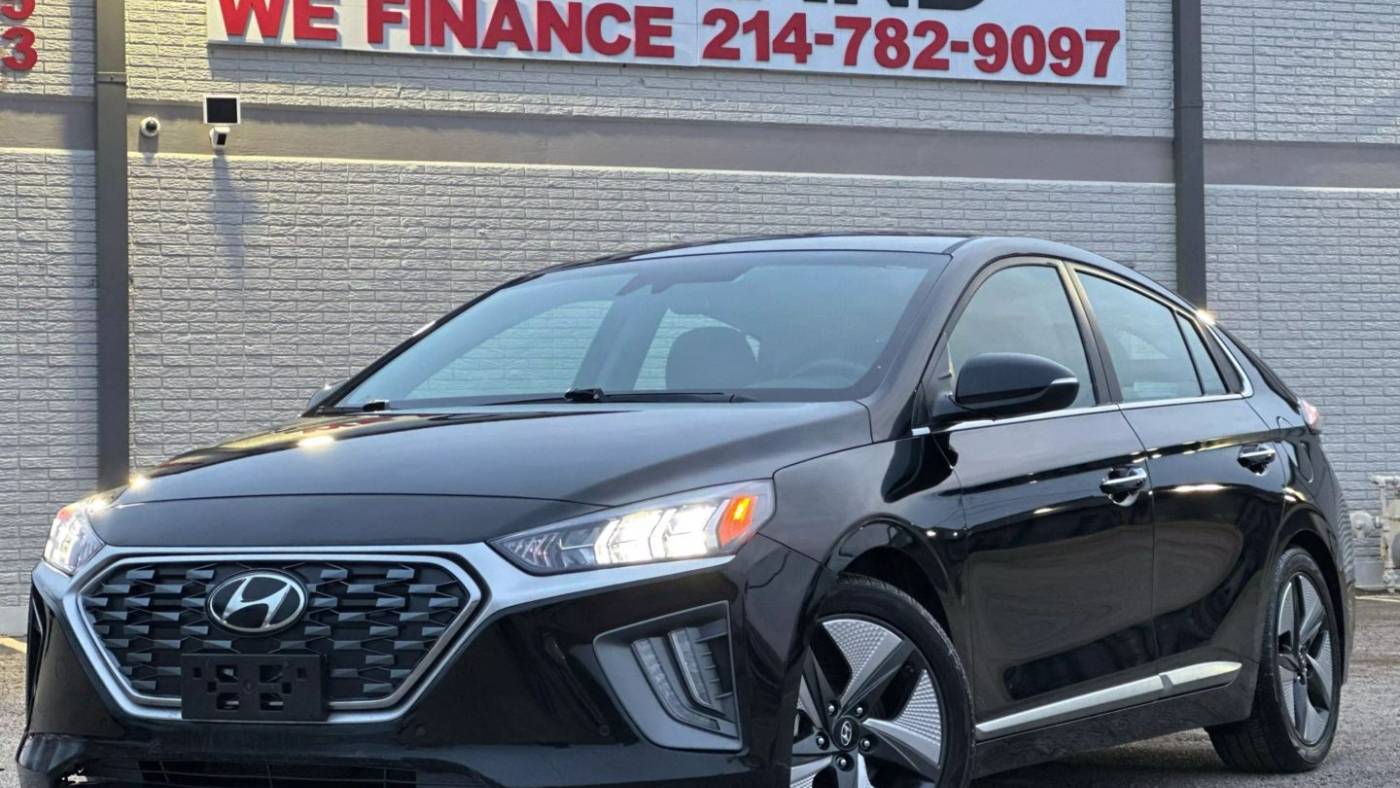 2021 Hyundai Ioniq Hybrid Limited — Hatchback — 55,635 mi — Dallas, TX