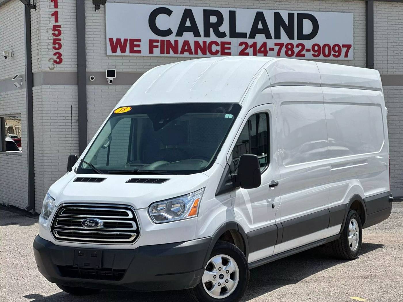 2018 Ford Transit Cargo Van T-250 — Cargo Van — 157,465 mi — Dallas, TX
