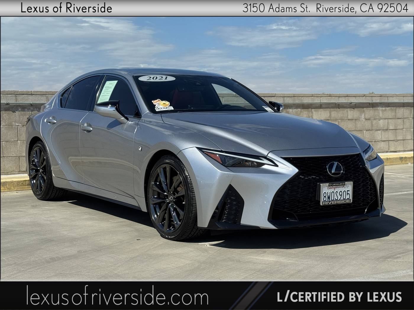 2021 Lexus IS IS 350 F SPORT — Sedan — 25,660 mi — Riverside, CA