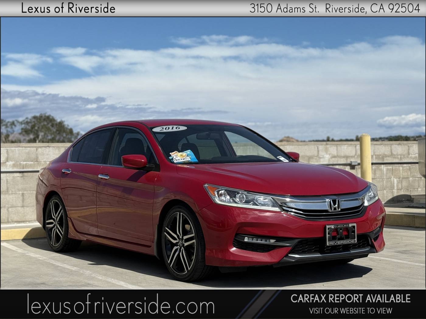 2016 Honda Accord Sport — Sedan — 91,597 mi — Riverside, CA
