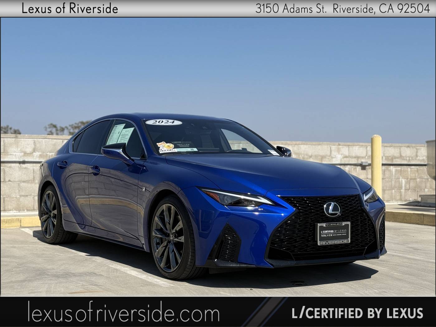 2024 Lexus IS IS 350 F SPORT — Sedan — 15,224 mi — Riverside, CA