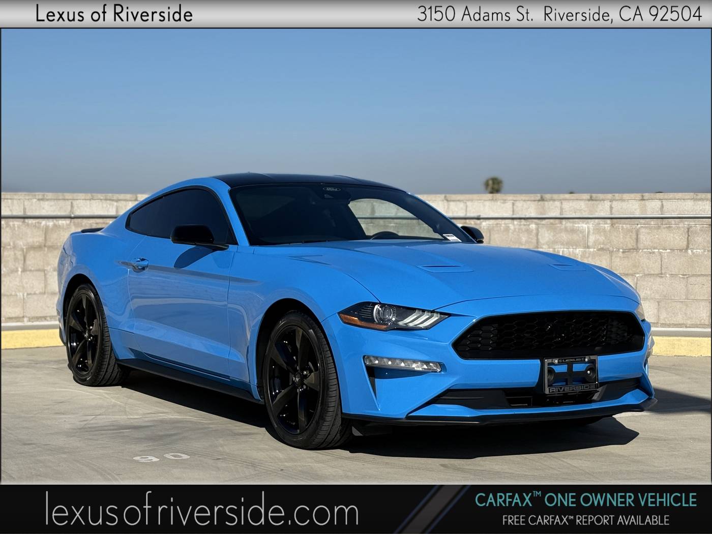 2022 Ford Mustang EcoBoost — Coupe — 34,033 mi — Riverside, CA