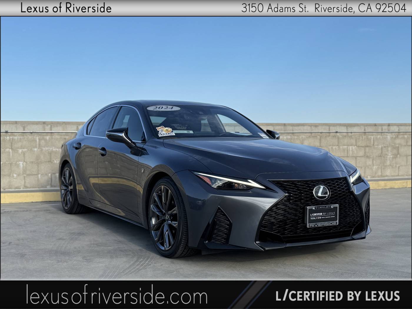 2024 Lexus IS IS 300 F SPORT — Sedan — 36,786 mi — Riverside, CA