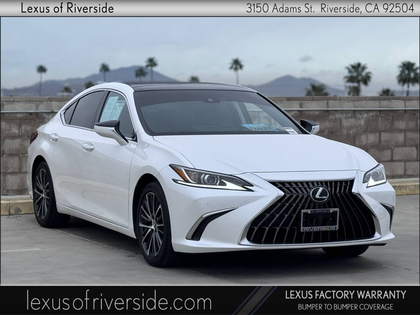 2022 Lexus ES ES 350 — Sedan — 20,069 mi — Riverside, CA