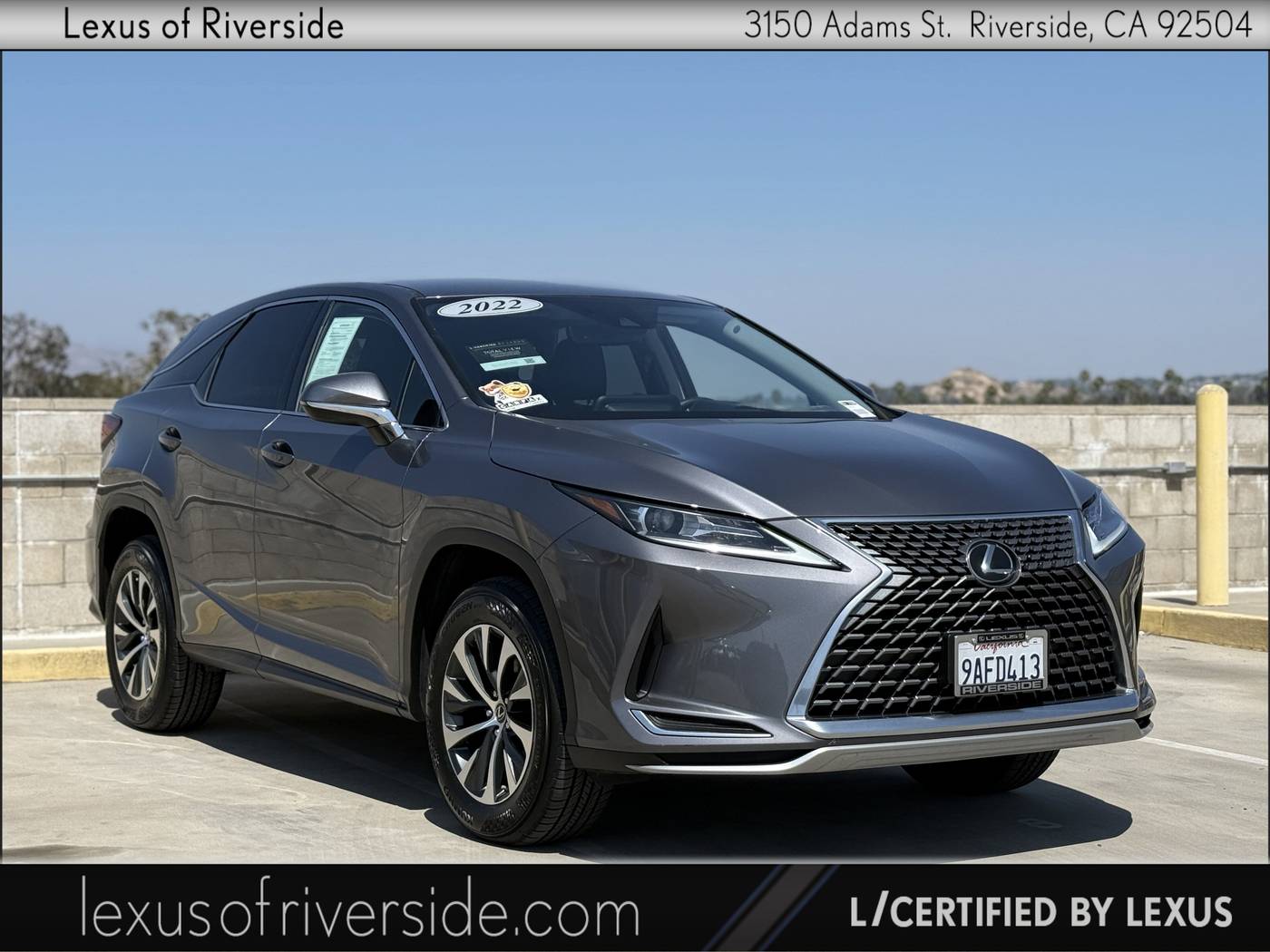 2022 Lexus RX RX 350 — SUV — 34,858 mi — Riverside, CA