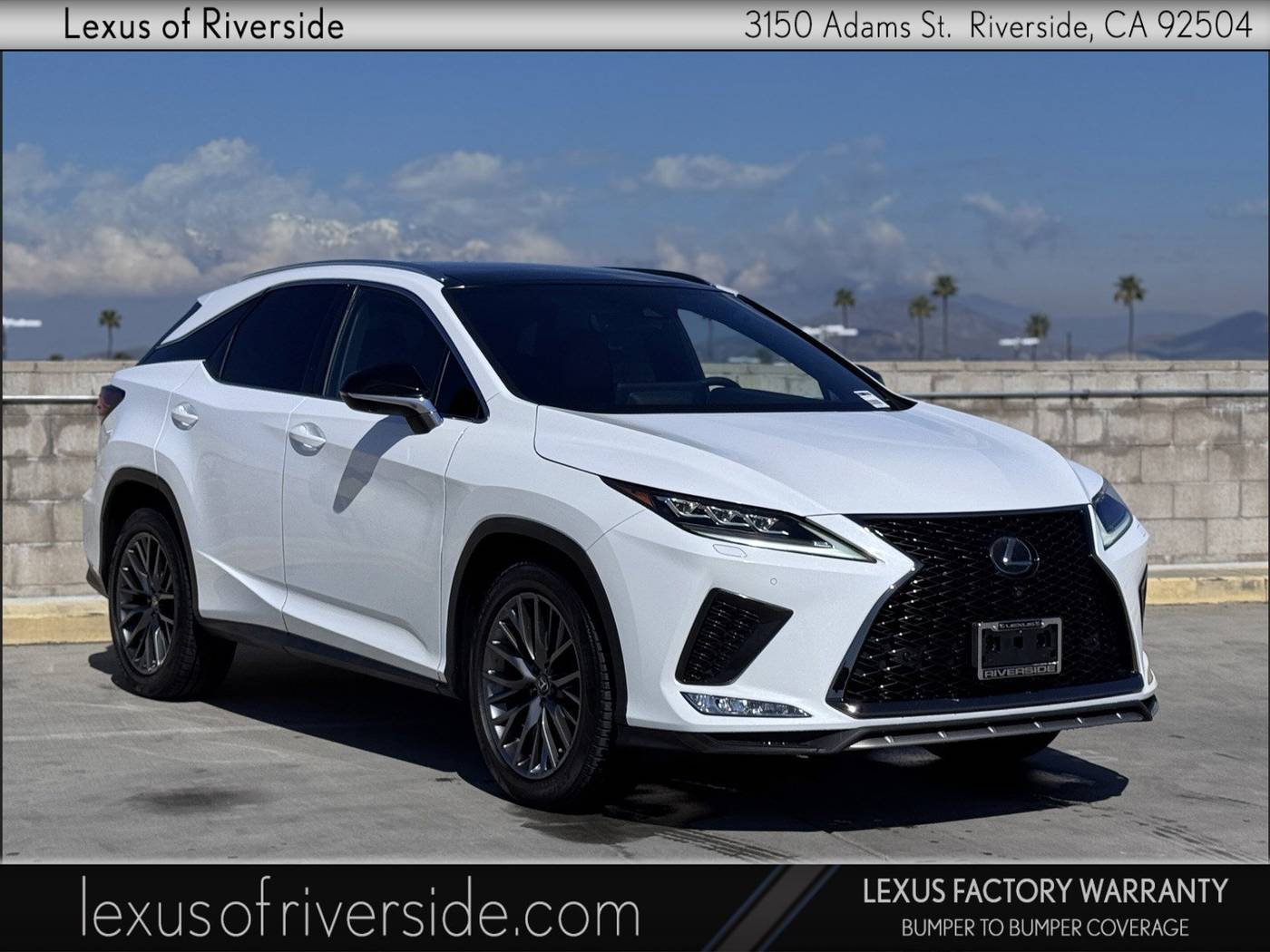 2021 Lexus RX RX 350 F Sport — SUV — 34,208 mi — Riverside, CA