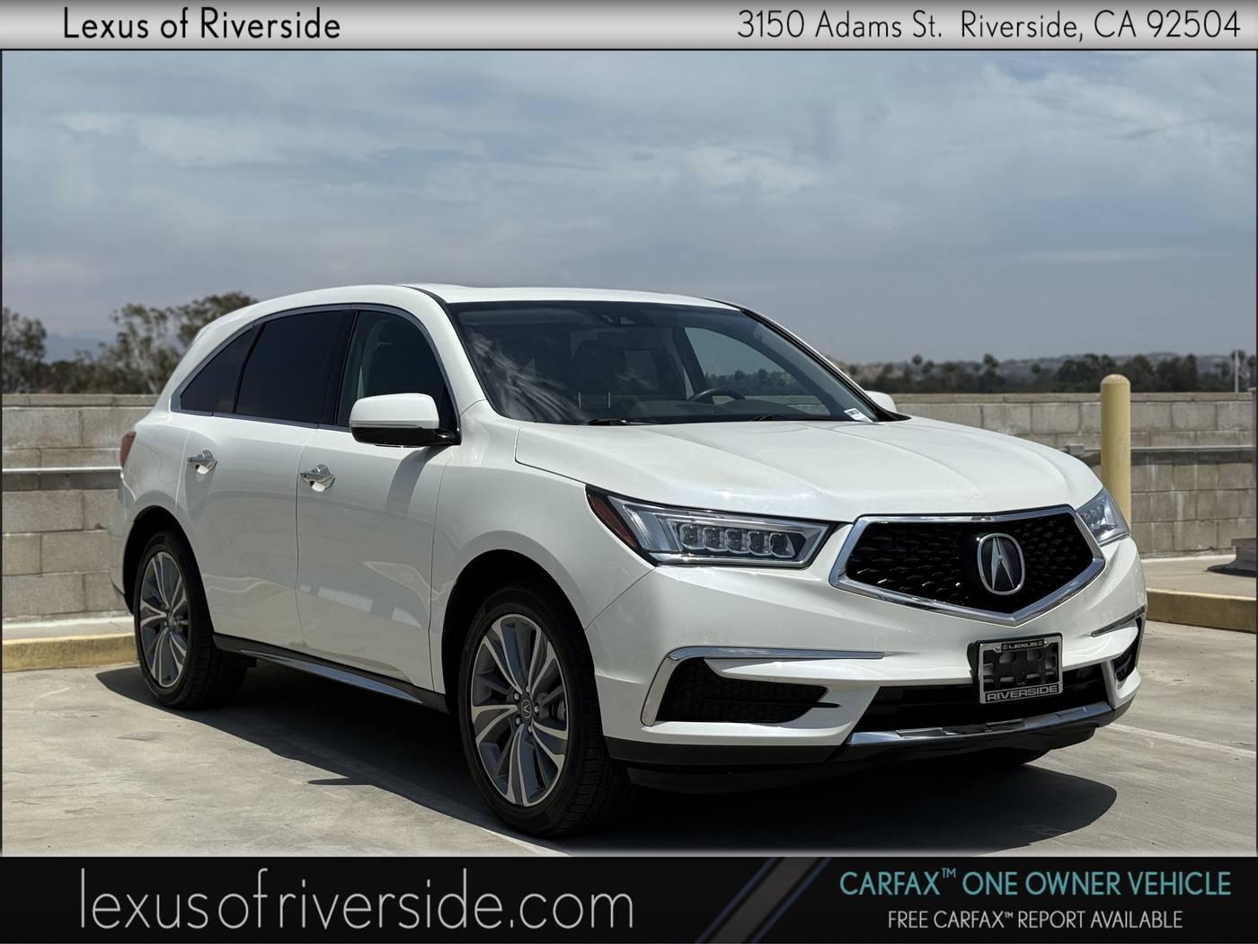2017 Acura MDX Technology Package — SUV — 69,341 mi — Riverside, CA