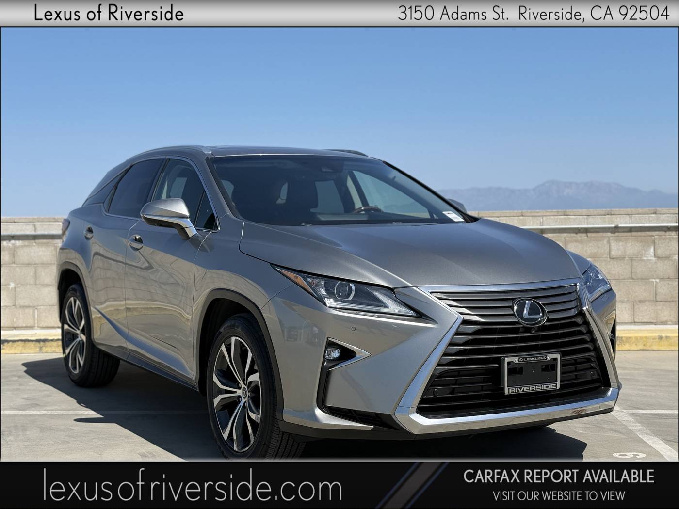 2019 Lexus RX RX 350 — SUV — 78,965 mi — Riverside, CA