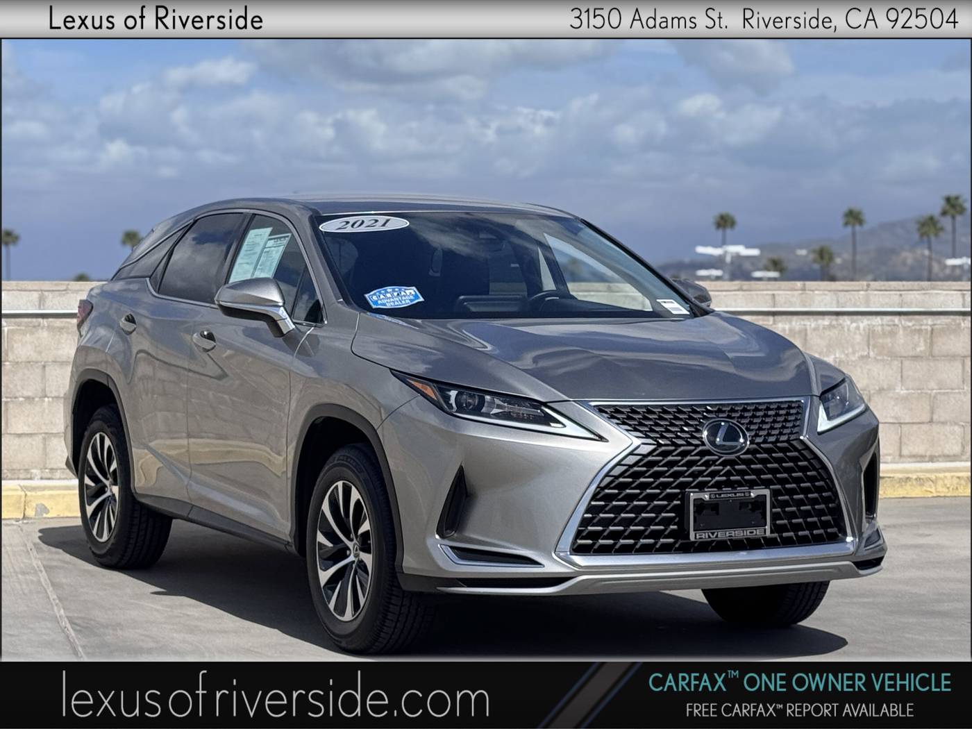 2021 Lexus RX RX 350 — SUV — 55,145 mi — Riverside, CA