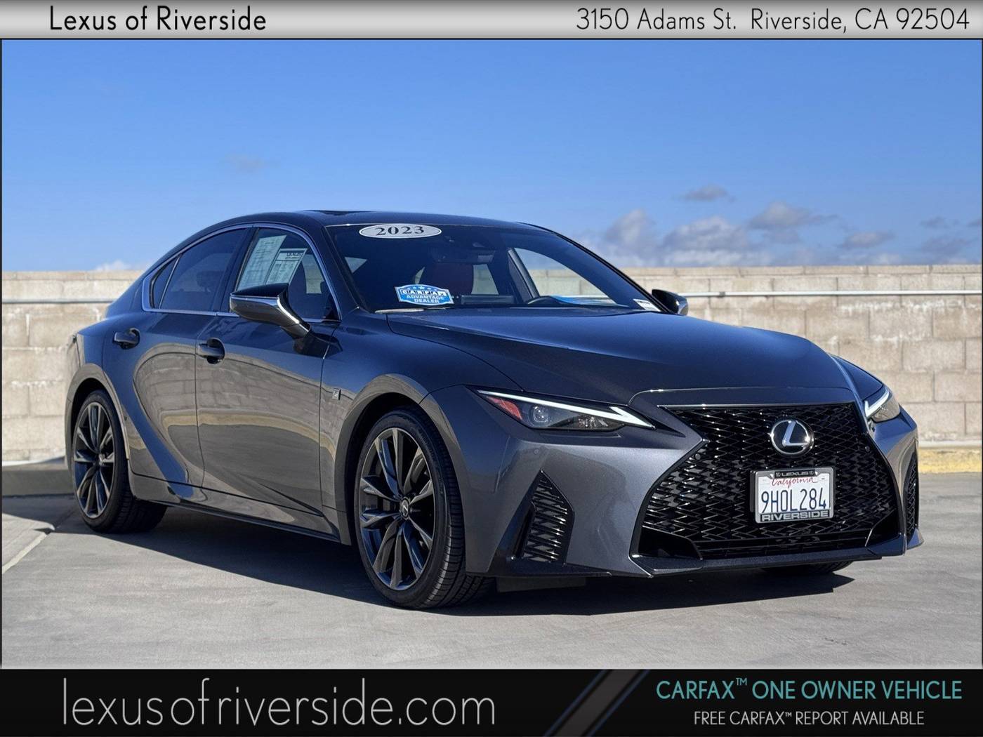2023 Lexus IS IS 350 F SPORT — Sedan — 51,011 mi — Riverside, CA