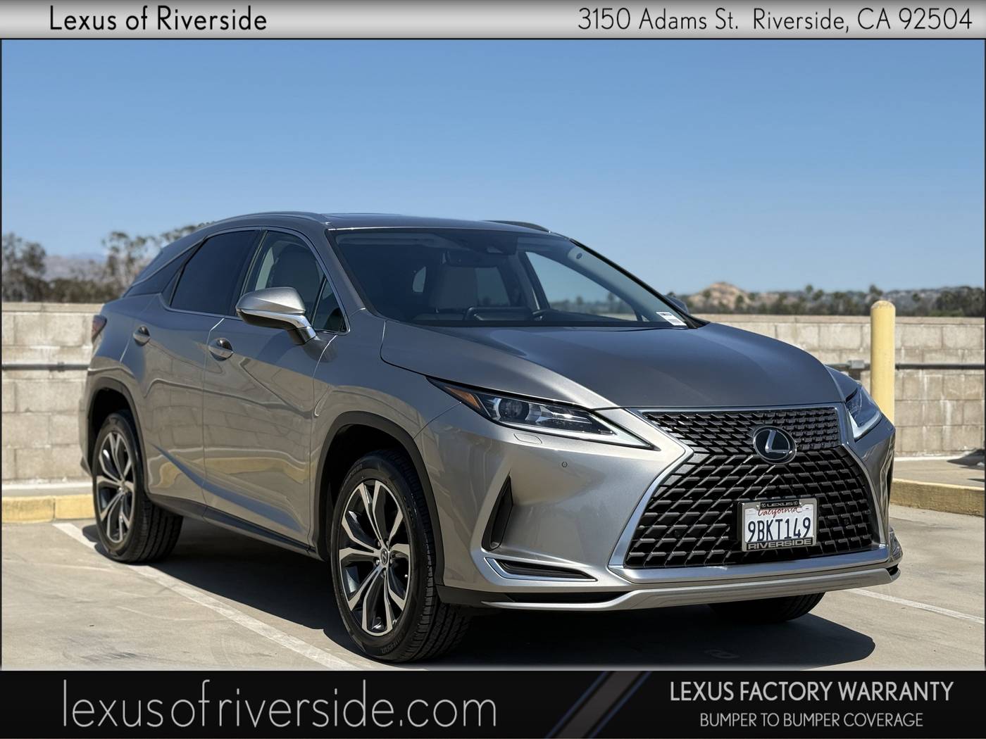 2022 Lexus RX RX 350 — SUV — 39,915 mi — Riverside, CA