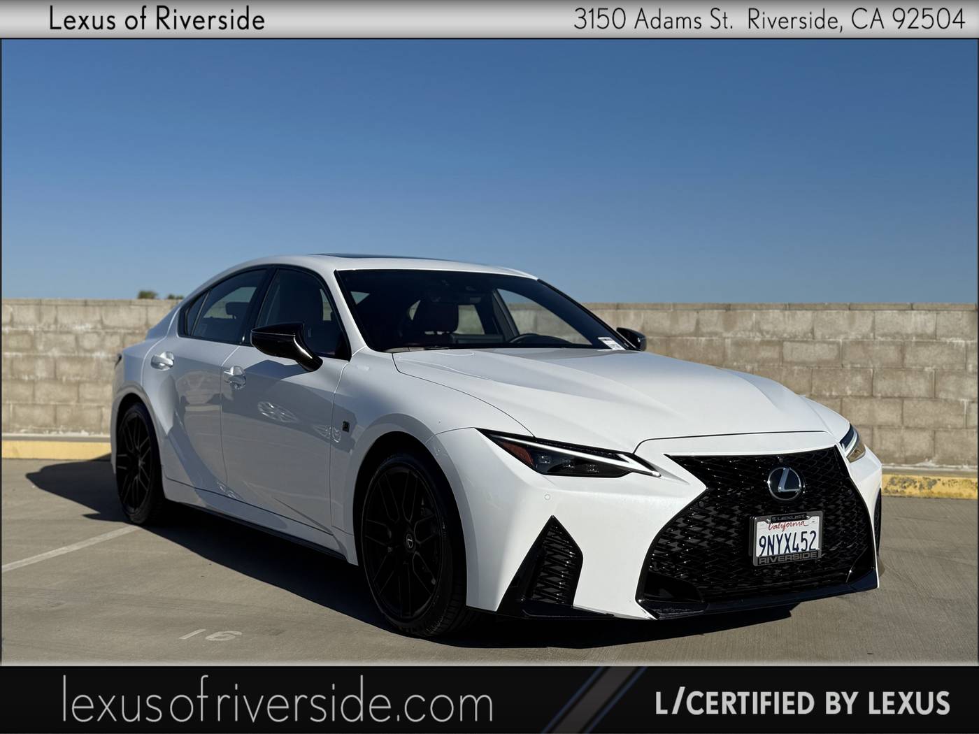 2024 Lexus IS IS 500 F SPORT Performance — Sedan — 21,747 mi — Riverside, CA