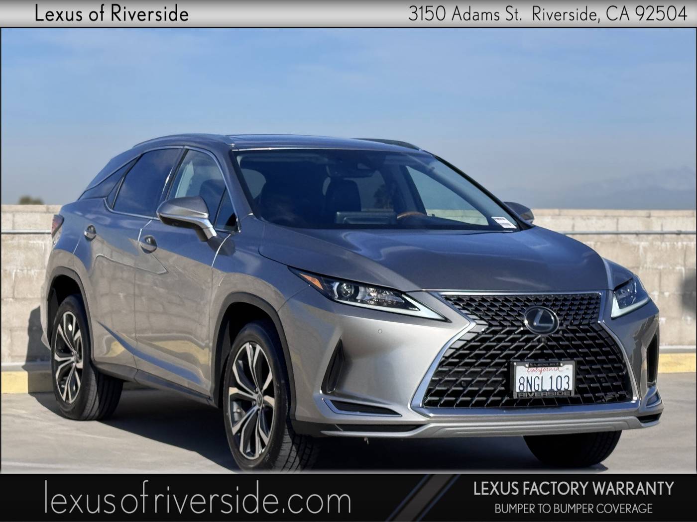 2020 Lexus RX RX 350 — SUV — 44,707 mi — Riverside, CA
