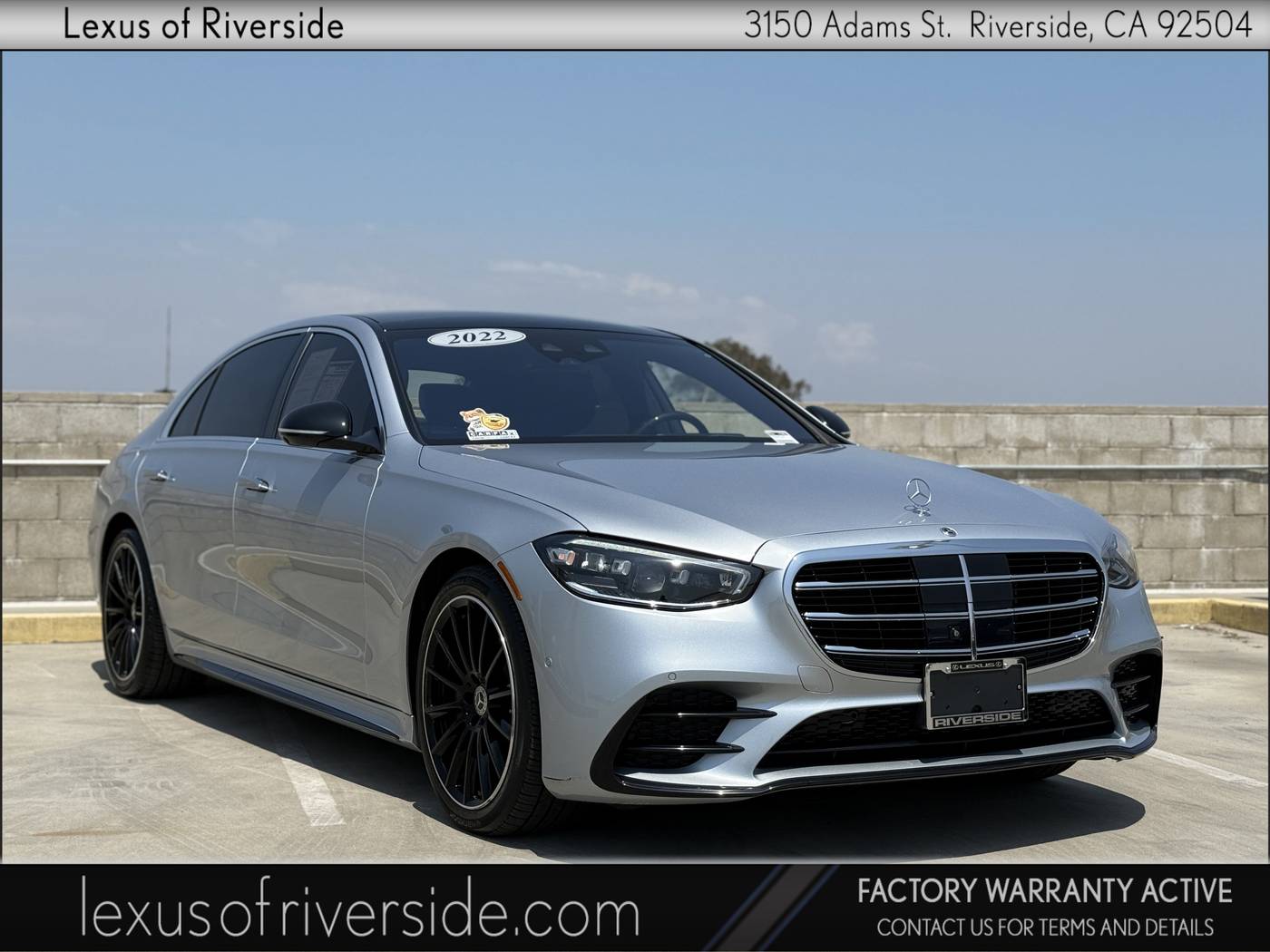 2022 Mercedes-Benz S-Class S 500 — Sedan — 13,174 mi — Riverside, CA