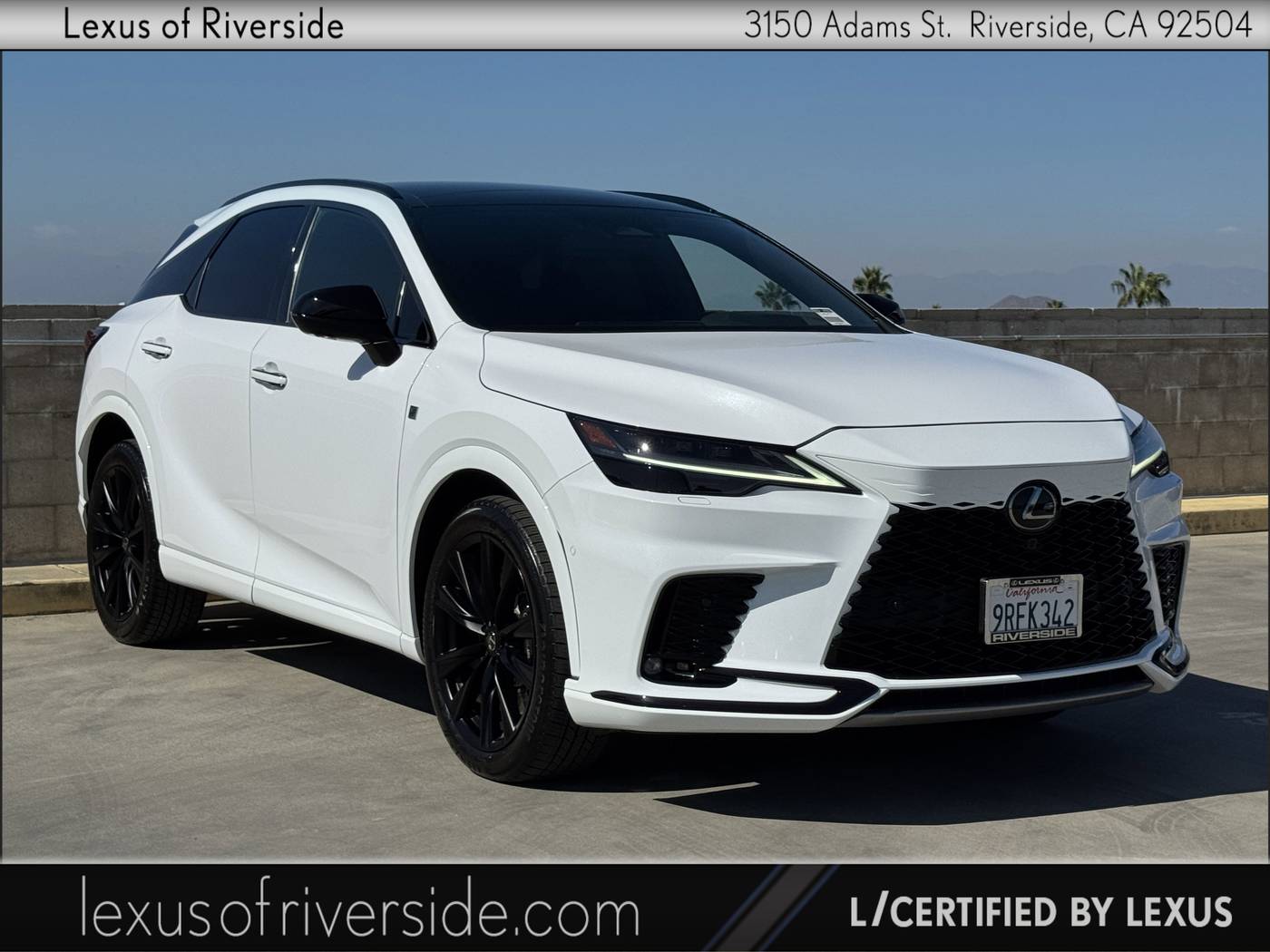 2024 Lexus RX RX 500h F SPORT Performance — SUV — 13,568 mi — Riverside, CA