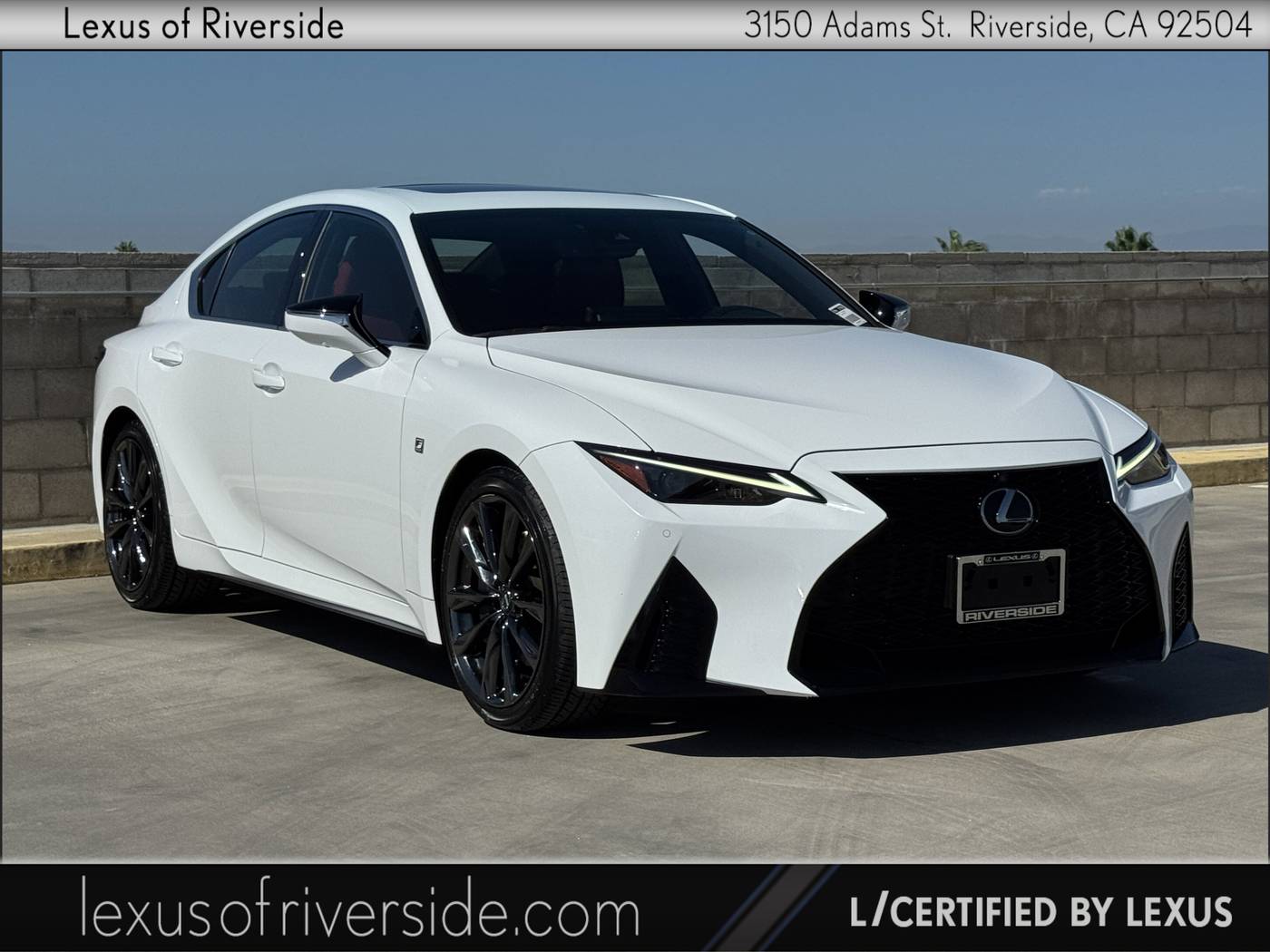 2023 Lexus IS IS 350 F SPORT — Sedan — 18,617 mi — Riverside, CA