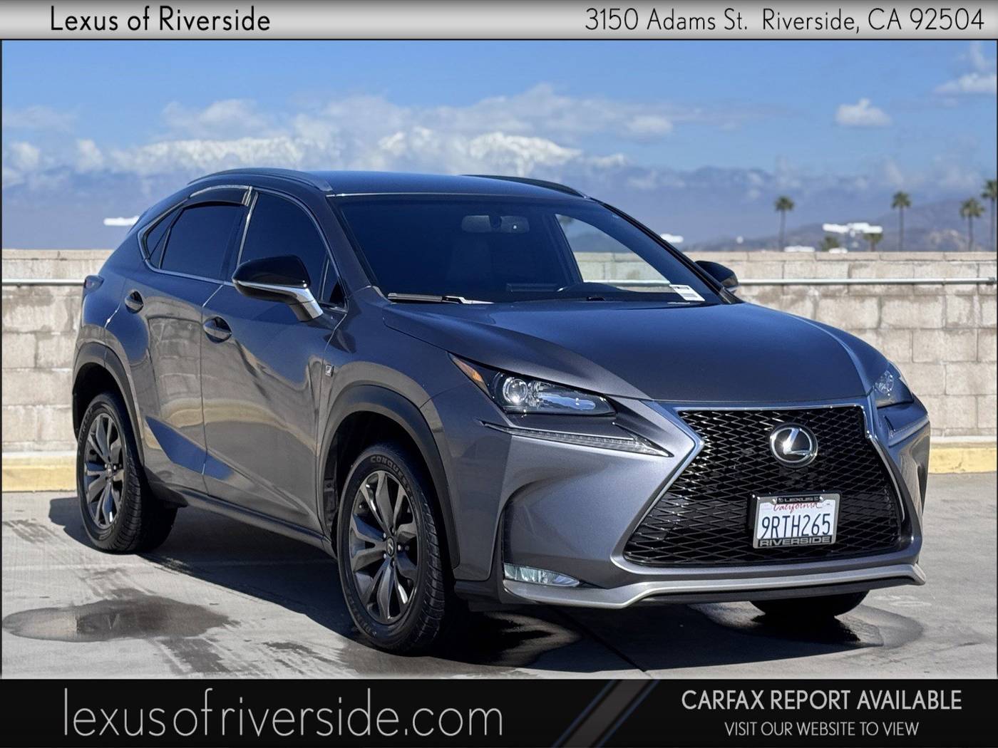 2017 Lexus NX NX Turbo F Sport — SUV — 51,374 mi — Riverside, CA