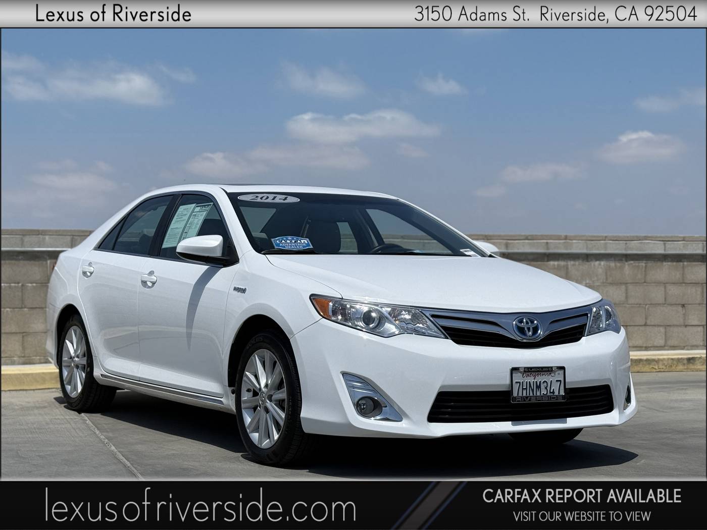 2014 Toyota Camry Hybrid XLE — Sedan — 54,109 mi — Riverside, CA