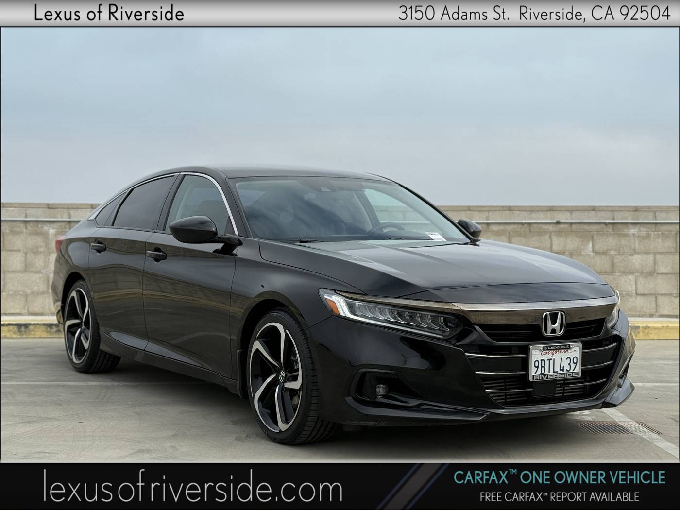 2022 Honda Accord Sport SE — Sedan — 50,645 mi — Riverside, CA