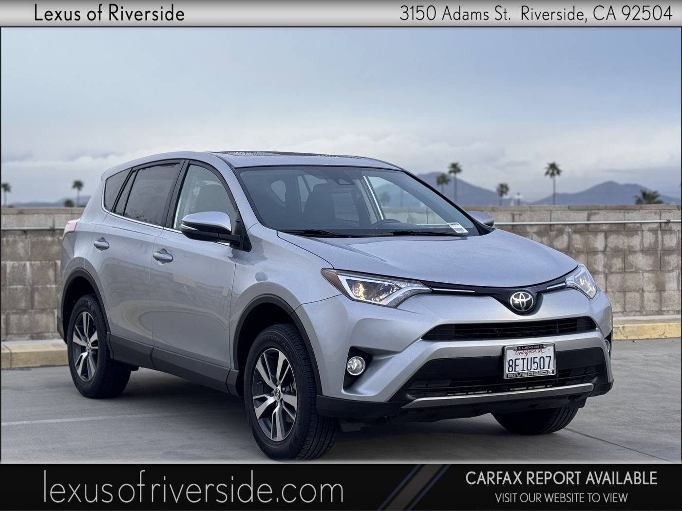 2018 Toyota RAV4 XLE — SUV — 65,952 mi — Riverside, CA