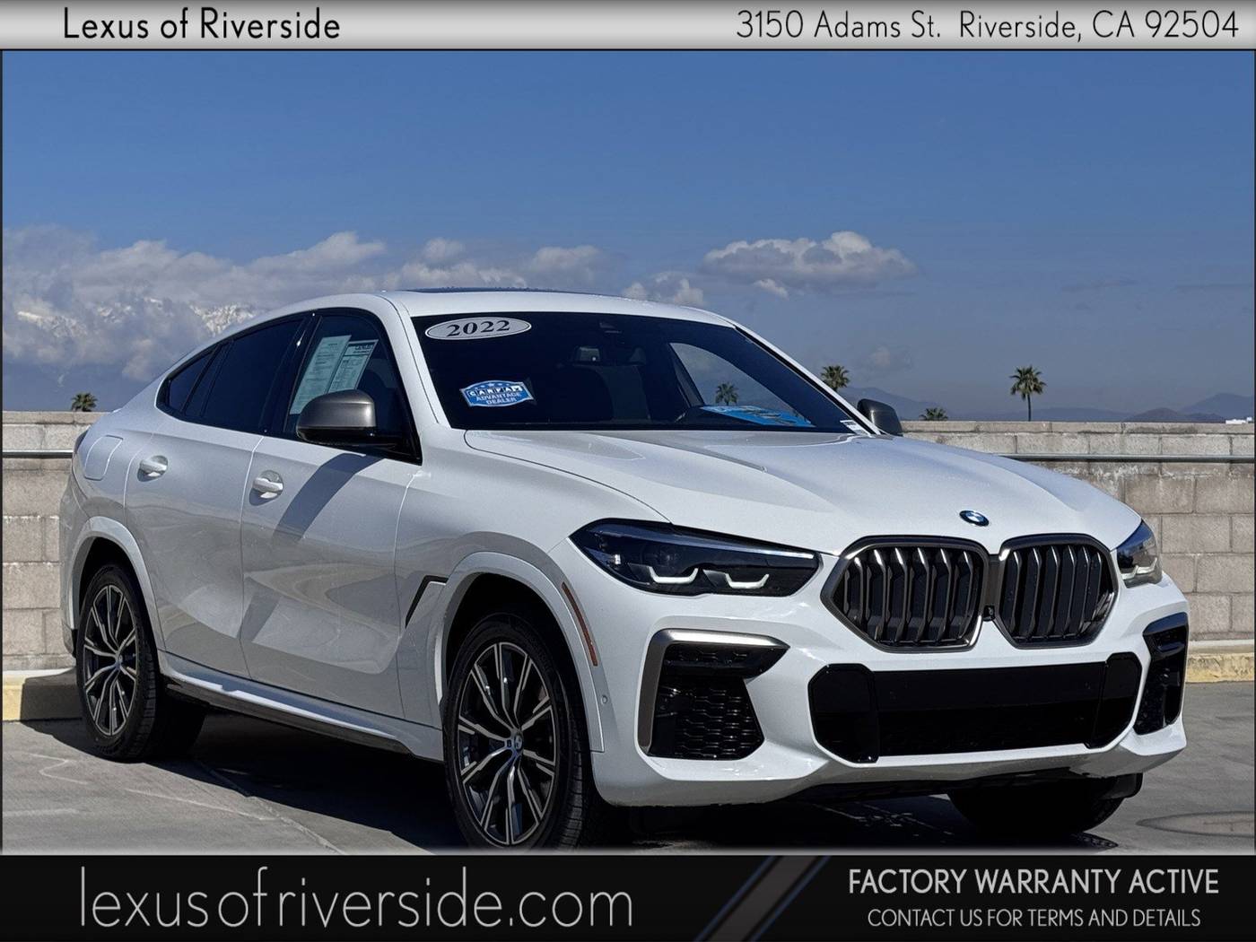 2022 BMW X6 M50i — SUV — 37,145 mi — Riverside, CA