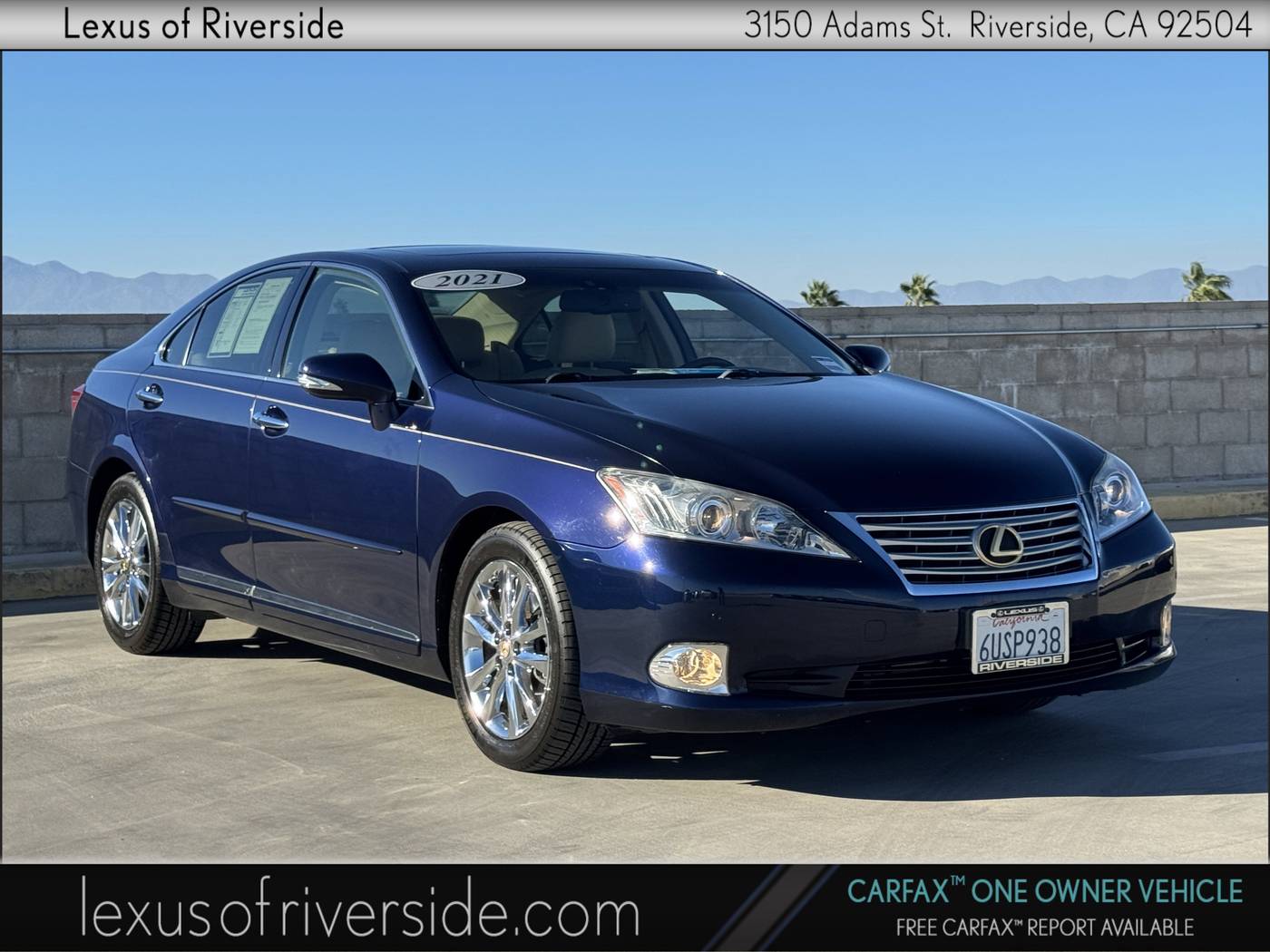 2012 Lexus ES ES 350 — Sedan — 77,812 mi — Riverside, CA