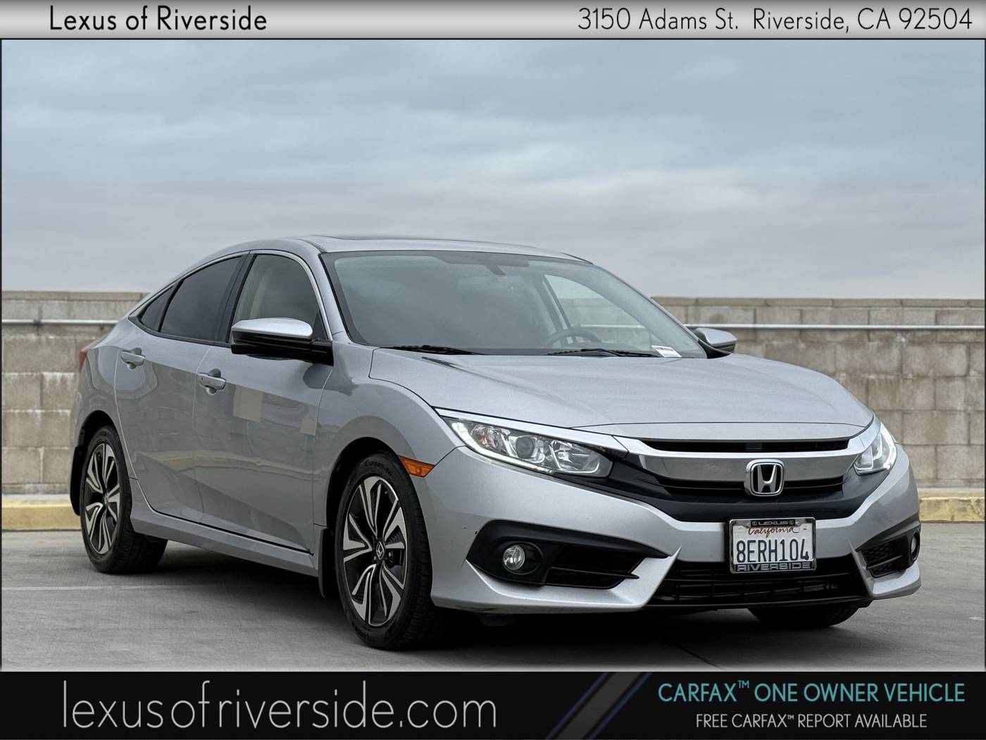 2018 Honda Civic EX-L — Sedan — 101,416 mi — Riverside, CA