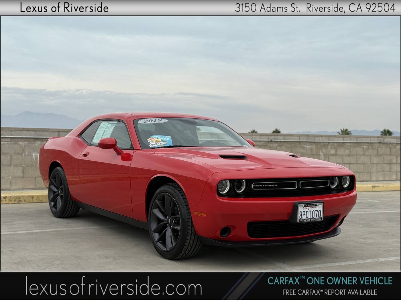 2019 Dodge Challenger SXT — Coupe — 37,442 mi — Riverside, CA