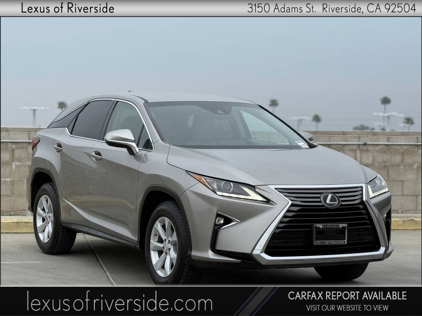 2017 Lexus RX RX 350 — SUV — 77,135 mi — Riverside, CA