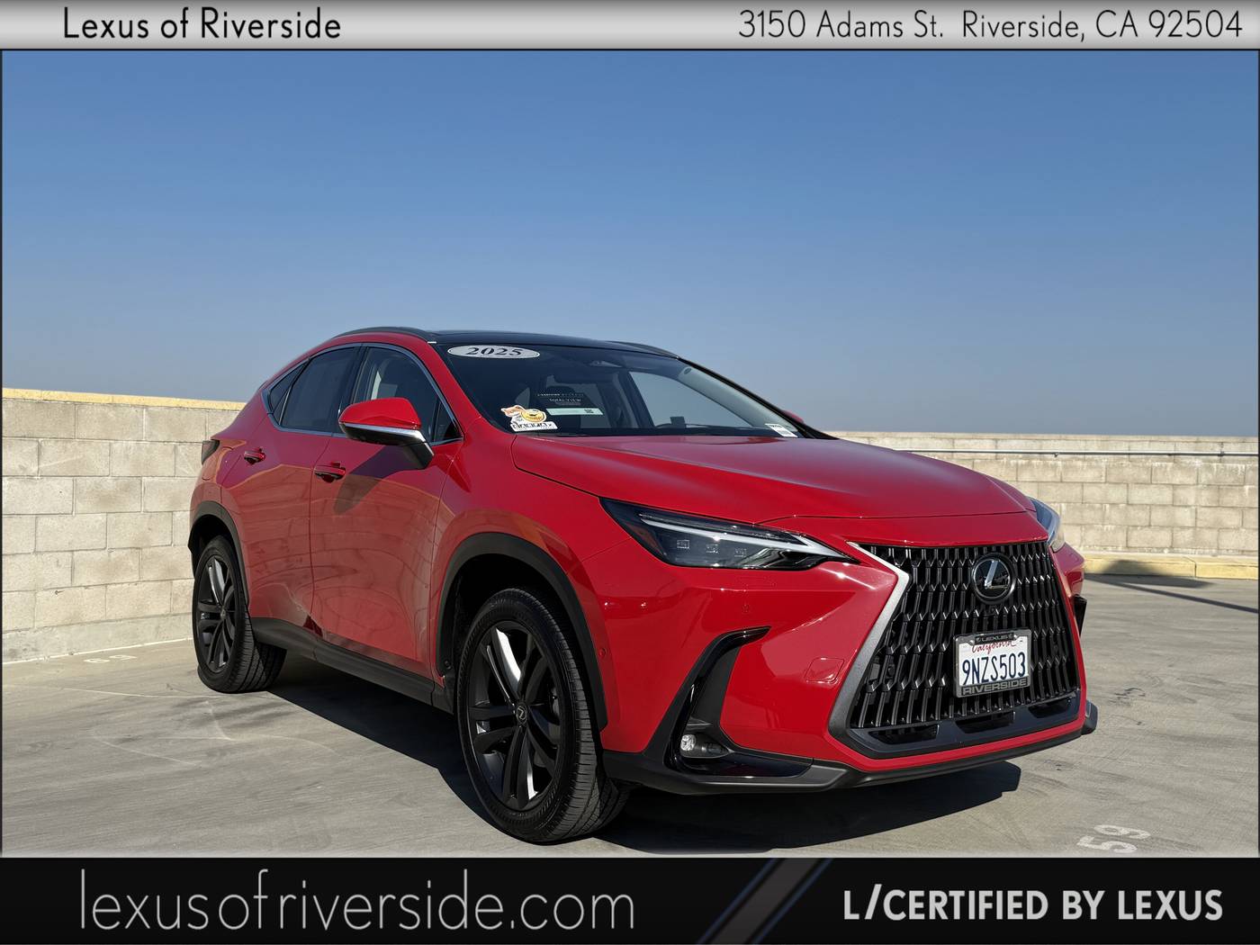 2025 Lexus NX NX 450h+ Luxury — SUV — 12,287 mi — Riverside, CA