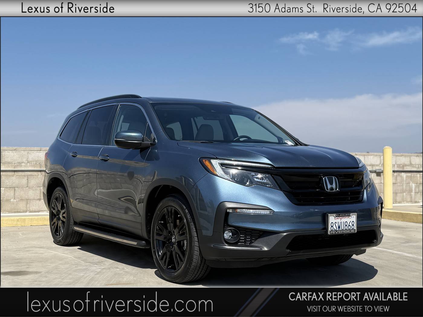 2021 Honda Pilot Special Edition — SUV — 34,123 mi — Riverside, CA
