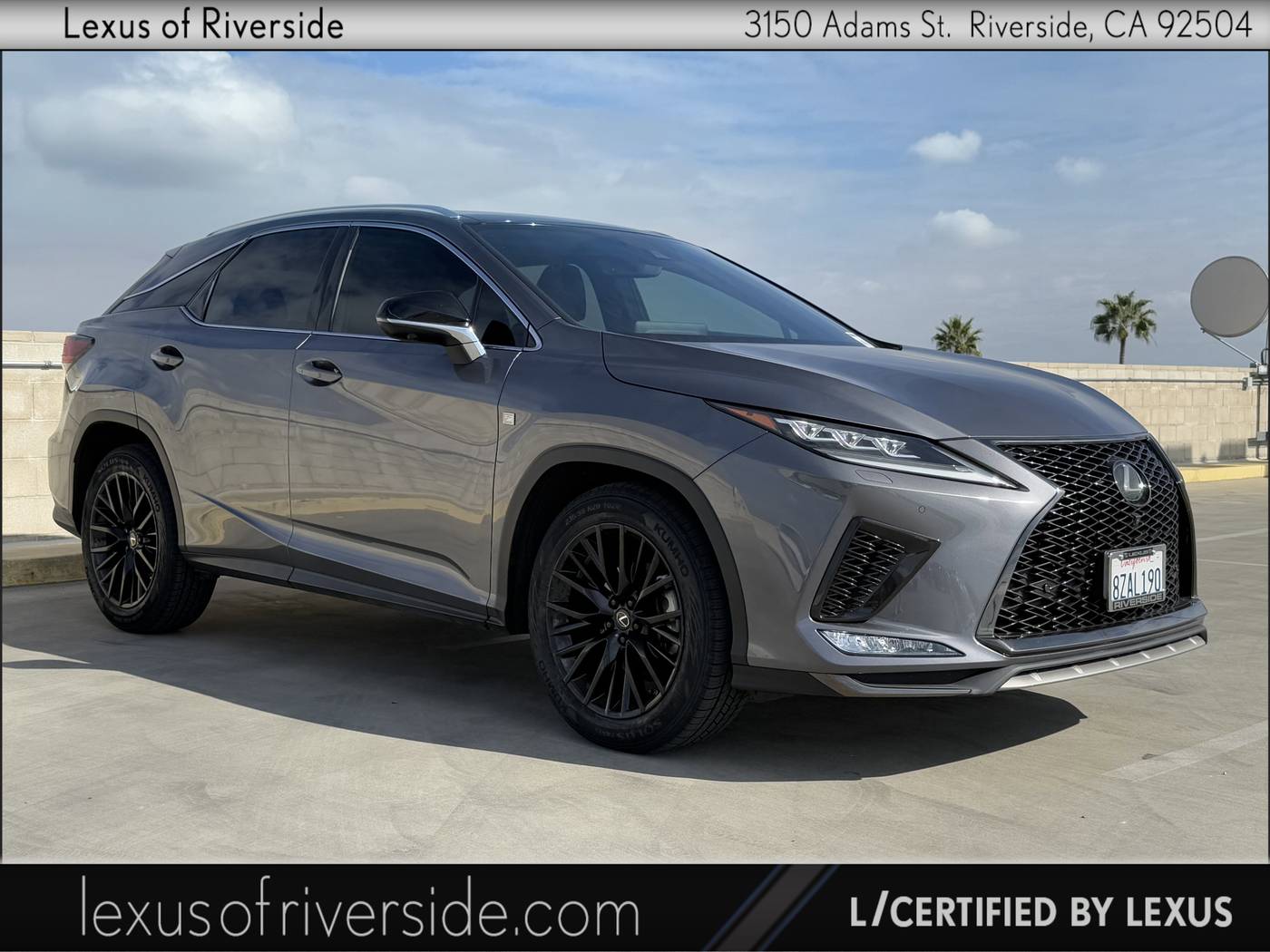 2021 Lexus RX RX 350 F Sport — SUV — 30,026 mi — Riverside, CA
