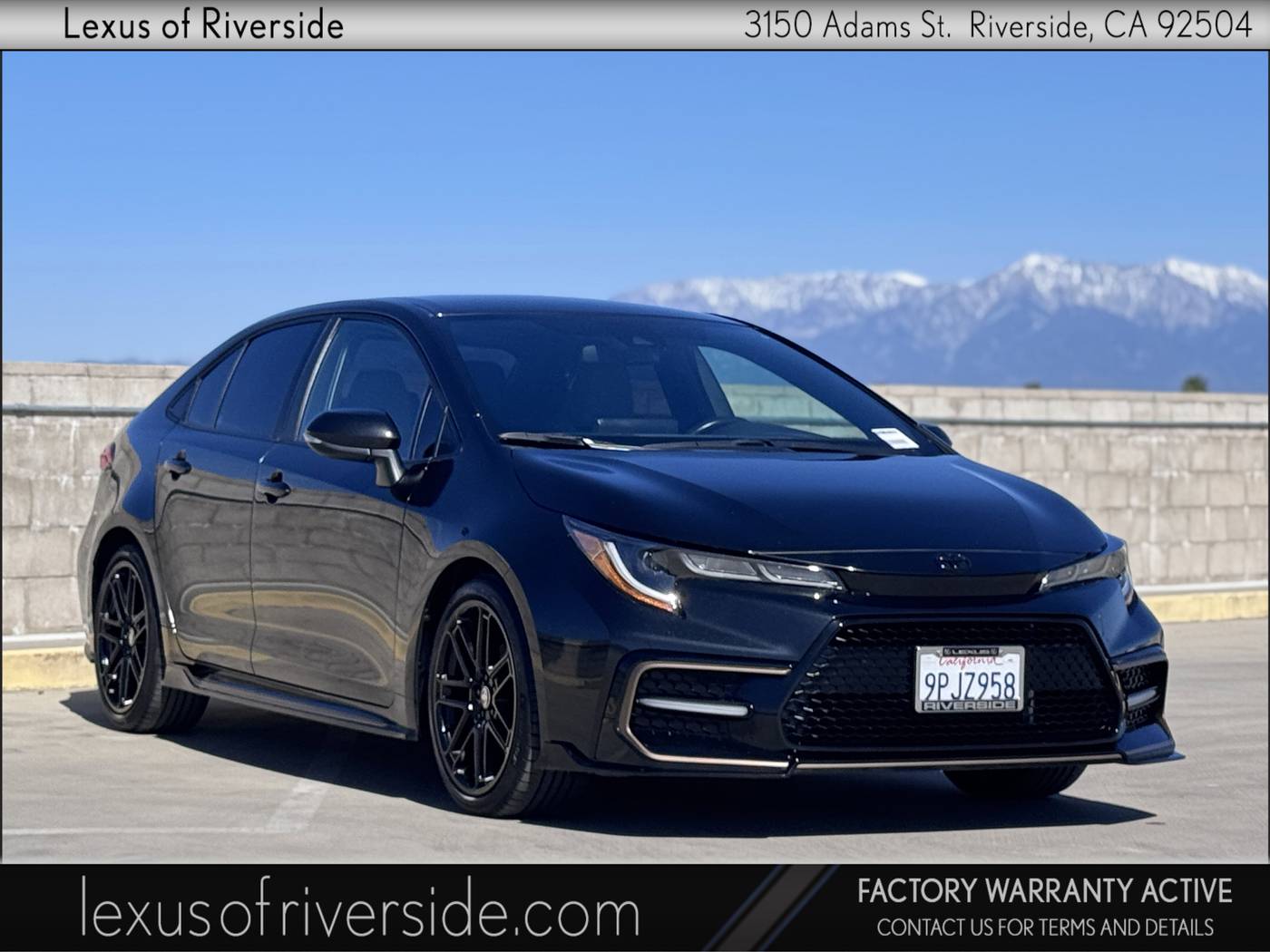 2022 Toyota Corolla APEX SE — Sedan — 19,616 mi — Riverside, CA