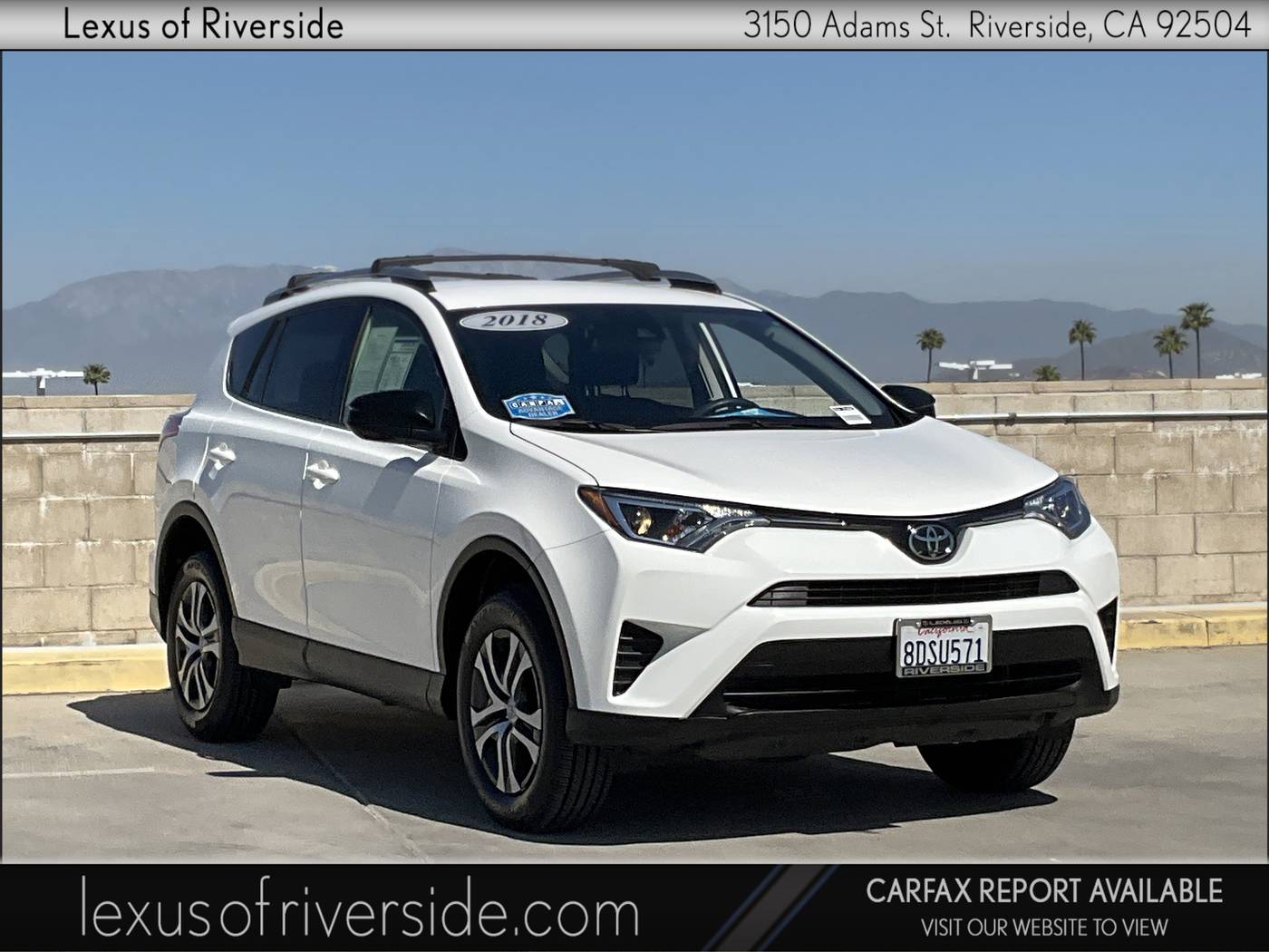 2018 Toyota RAV4 LE — SUV — 50,112 mi — Riverside, CA