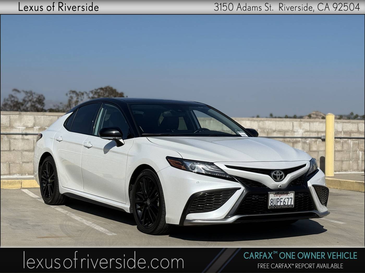 2021 Toyota Camry XSE V6 — Sedan — 36,534 mi — Riverside, CA