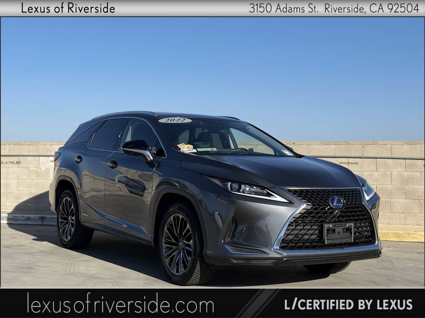 2022 Lexus RX RX 450hL — SUV — 39,094 mi — Riverside, CA