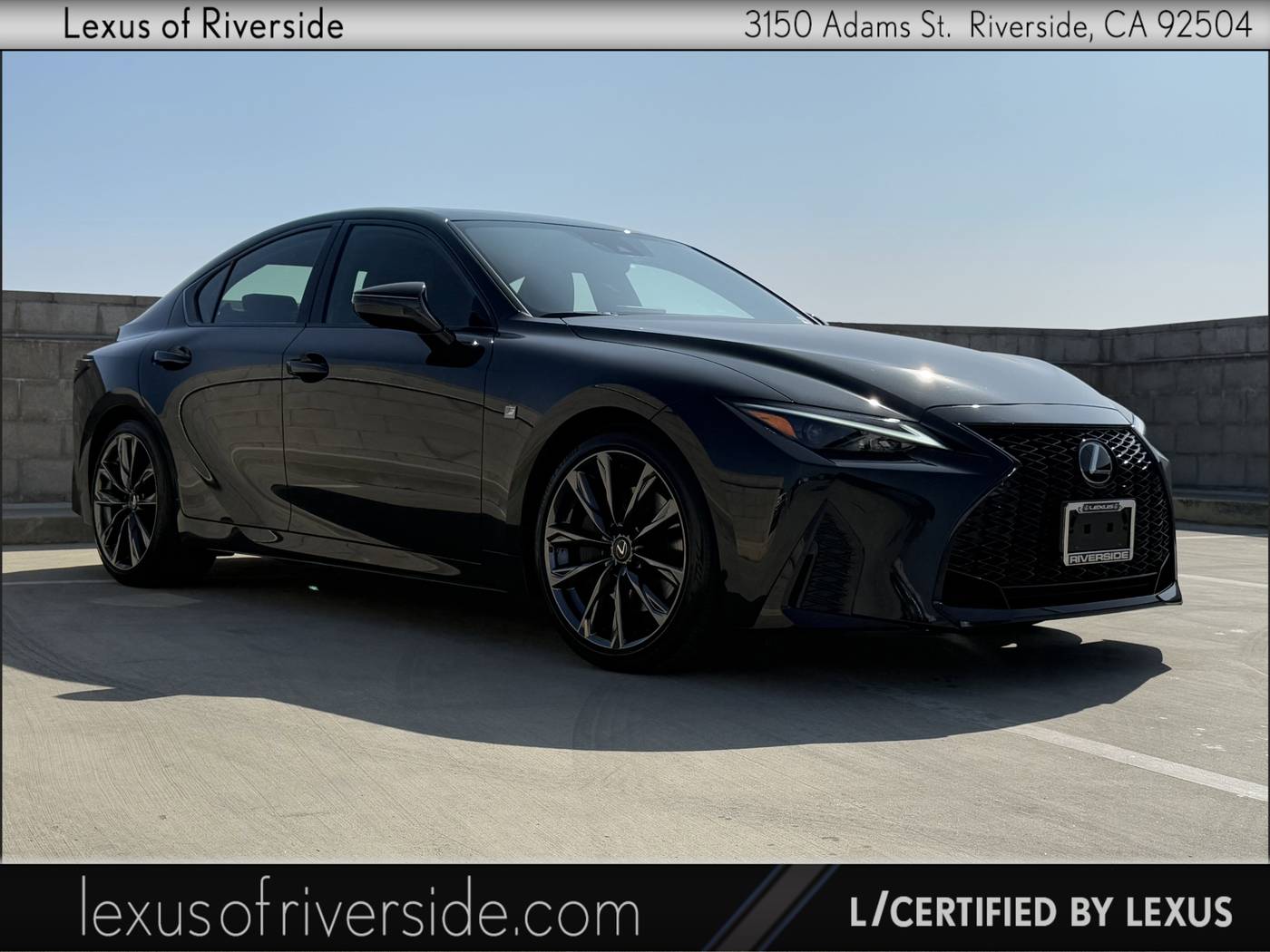 2025 Lexus IS IS 350 F SPORT — Sedan — 3,308 mi — Riverside, CA