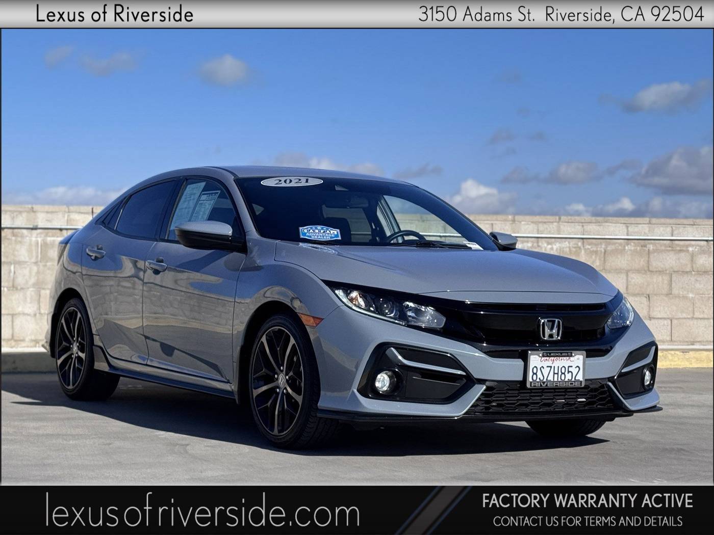 2021 Honda Civic Sport — Hatchback — 26,561 mi — Riverside, CA