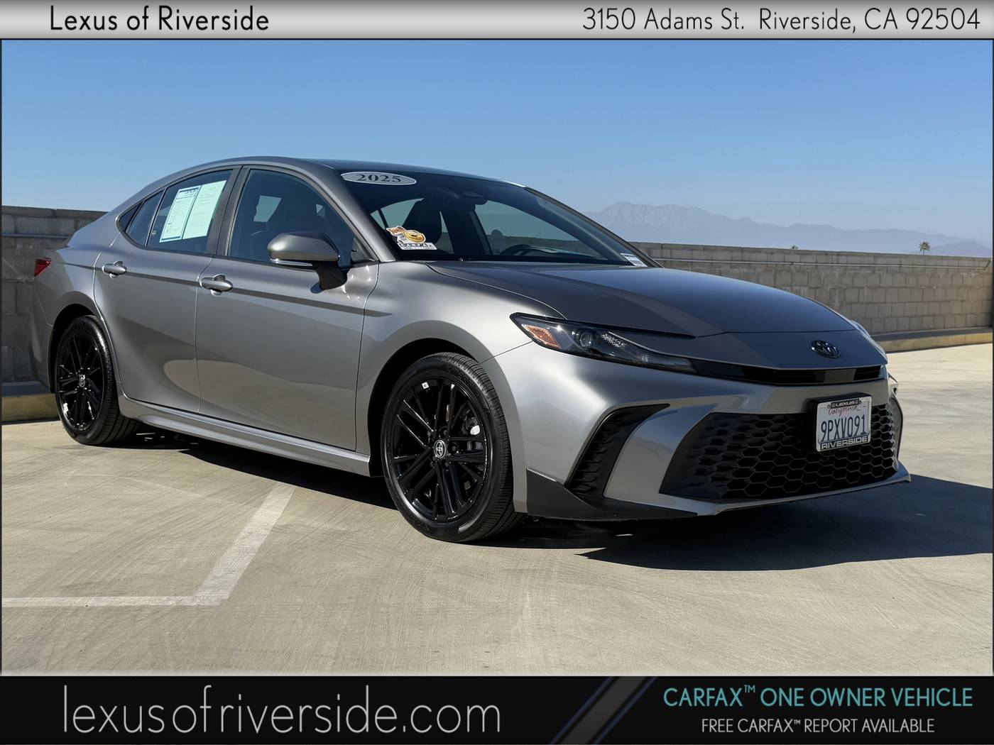 2025 Toyota Camry Hybrid SE — Sedan — 8,690 mi — Riverside, CA