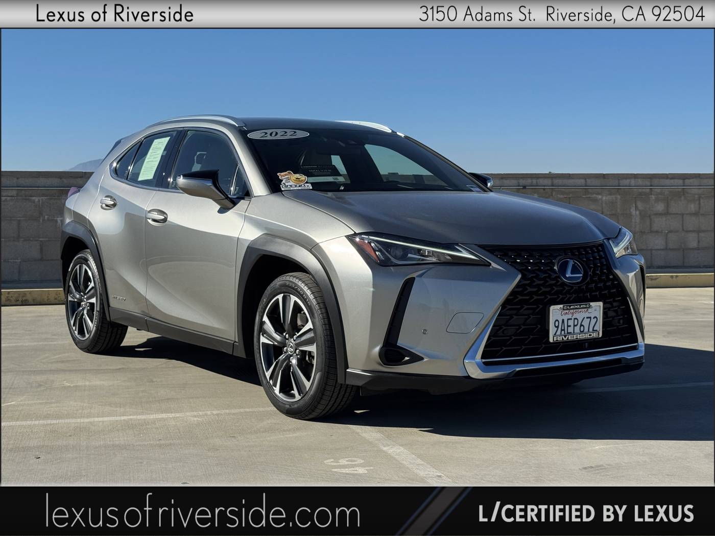 2022 Lexus UX UX 250h — SUV — 30,524 mi — Riverside, CA