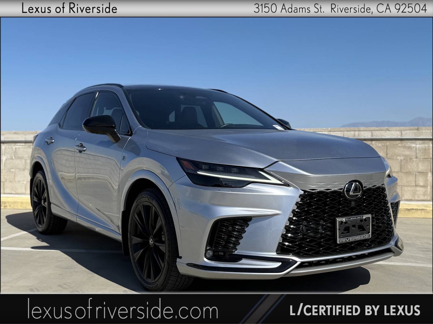 2023 Lexus RX RX 500h F SPORT Performance — SUV — 25,553 mi — Riverside, CA