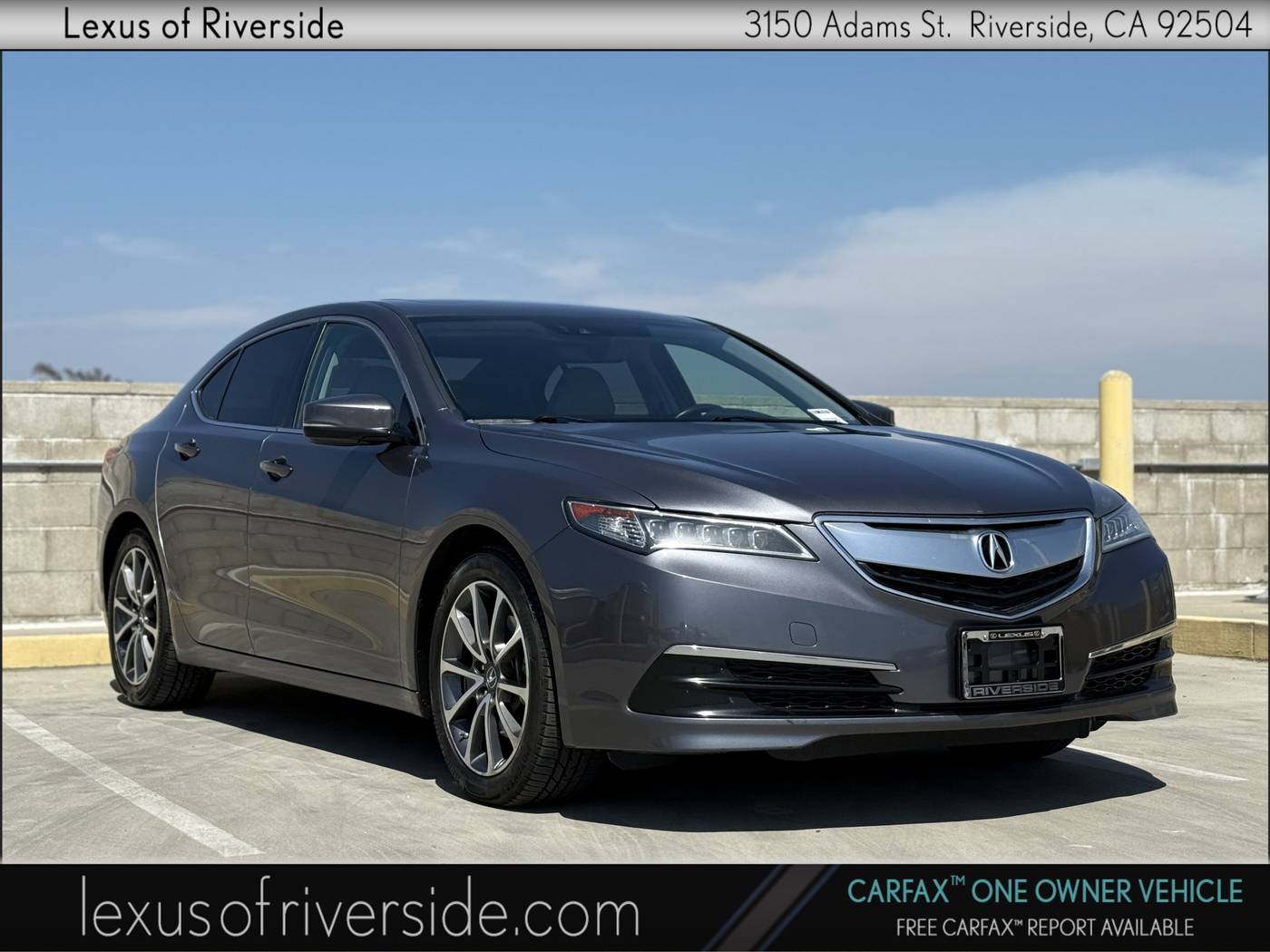 2017 Acura TLX Technology Package — Sedan — 61,955 mi — Riverside, CA