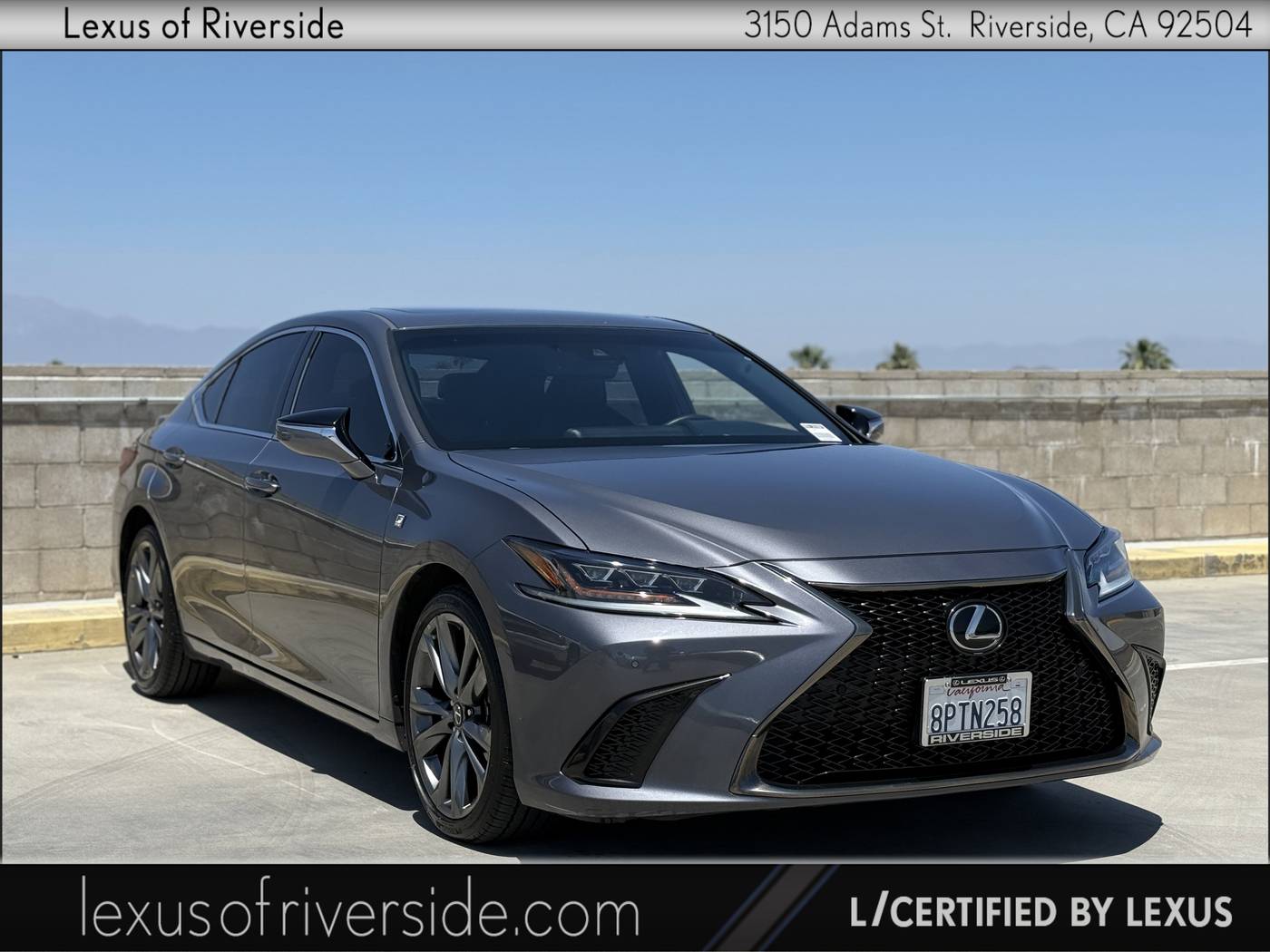 2020 Lexus ES ES 350 F Sport — Sedan — 34,599 mi — Riverside, CA