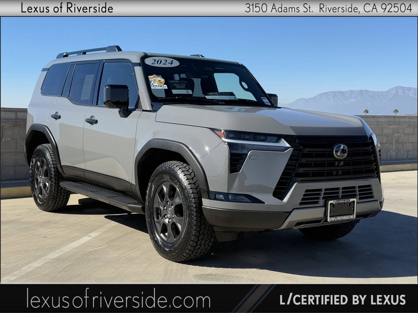 2024 Lexus GX GX 550 Overtrail+ — SUV — 23,190 mi — Riverside, CA