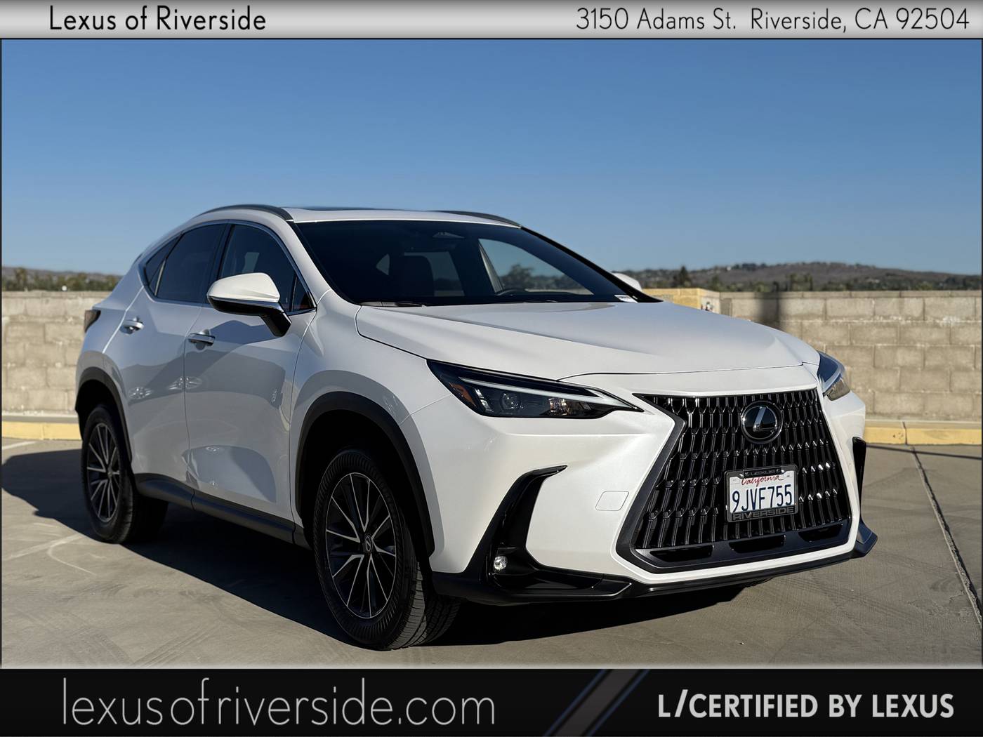 2024 Lexus NX NX 250 — SUV — 8,135 mi — Riverside, CA